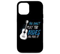 Carcasa para iPhone 12/12 Pro No tocas el Blues lo sientes Músico Guitarrista