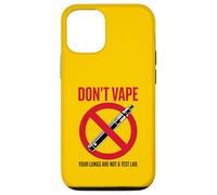 Carcasa para iPhone 12/12 Pro No Vape Sus Pulmones No Son Un Laboratorio De Pruebas