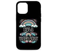 Carcasa para iPhone 12/12 Pro NOLA Vibes Only Cute Retro Girls NOLA Name