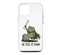 Carcasa para iPhone 12/12 Pro Nos levantamos al Amanecer Temporada Espeluznante Rana Meme Zombie Halloween