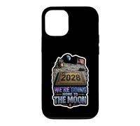 Carcasa para iPhone 12/12 Pro Nos Vamos a casa a la Luna 2028