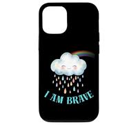 Carcasa para iPhone 12/12 Pro Nube Lindo Regalo para Bravery I'm Brave