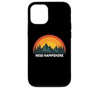 Carcasa para iPhone 12/12 Pro Nuevo Hampshire Vintage Sunset 80s Retro Summer State USA