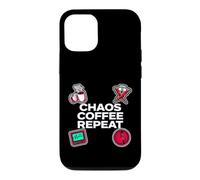 Carcasa para iPhone 12/12 Pro Nurse Life Chaos Coffee Repeat ER Medical