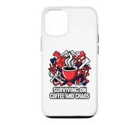 Carcasa para iPhone 12/12 Pro Nurse Life Surviving On Coffee and Chaos ER