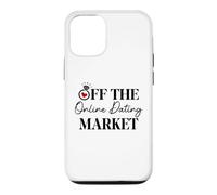 Carcasa para iPhone 12/12 Pro Off The Online Dating Market Bridal Shower Bride Newlywed