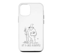 Carcasa para iPhone 12/12 Pro Off To Cause A Kerfuffle Wizard Bigfoot Funny Sasquatch