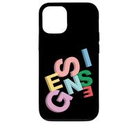 Carcasa para iPhone 12/12 Pro Oficial Genesis Colored Logo 3D