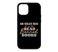 Carcasa para iPhone 12/12 Pro Oh What Fun it is to Read Banned Books and Coffee Fight Evil