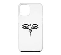 Carcasa para iPhone 12/12 Pro Ojos de Buda Compasión Budismo Meditación Zen Religión