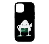 Carcasa para iPhone 12/12 Pro Onigiri Muestra el Signo de la Paz