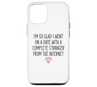 Carcasa para iPhone 12/12 Pro Online Dating Anniversary Dating App Funny His Her Couples