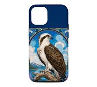Carcasa para iPhone 12/12 Pro Osprey Art Nouveau - Diseño de Ave rapaz