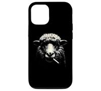 Carcasa para iPhone 12/12 Pro Ovejas Fumadoras Humor Oscuro Ovejas Negras