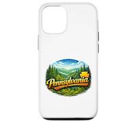 Carcasa para iPhone 12/12 Pro Paisaje escénico del Valle del Bosque de Pensilvania