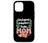 Carcasa para iPhone 12/12 Pro Palabras Cruzadas a mamá diseño Floral a Mano