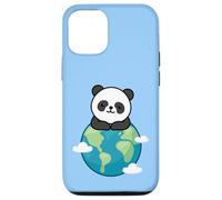 Carcasa para iPhone 12/12 Pro Panda Madre Tierra Día Divertido para Amante del Planeta Ambiente