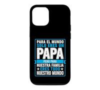 Carcasa para iPhone 12/12 Pro Papá Divertido Diciendo para el Mundo Que Solo tú Eres Nuestra Familia