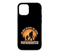 Carcasa para iPhone 12/12 Pro Papa Squatch The Man The Myth The Legend Bigfoot Día del Padre