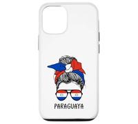 Carcasa para iPhone 12/12 Pro Paraguayan Paraguaya Girl Paraguayan Heritage Paraguay Flag
