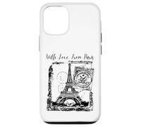 Carcasa para iPhone 12/12 Pro Paris with Love from Paris France French Postcard