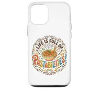 Carcasa para iPhone 12/12 Pro Pasta Lover Comida Italiana Juego de Palabras Spaghetti Noodle