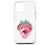 Carcasa para iPhone 12/12 Pro Patchwork Fresa Country Farmhouse Style