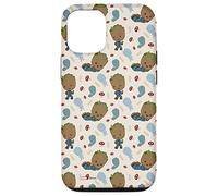 Carcasa para iPhone 12/12 Pro Patrón de pijama I Am Groot de Marvel Studios