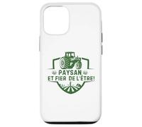 Carcasa para iPhone 12/12 Pro Paysan et Fier de l'être Design Humor Agricole Fermier