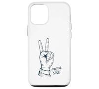 Carcasa para iPhone 12/12 Pro Peaceful Soul Nature Inspired Aesthetic Graphic Peace Symbol