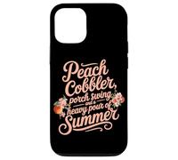 Carcasa para iPhone 12/12 Pro Peach Cobbler Porch Swing and a Heavy Pour of Summer