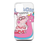 Carcasa para iPhone 12/12 Pro Peppa Pig Beach Happy