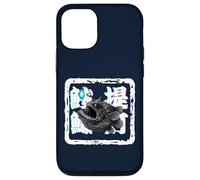 Carcasa para iPhone 12/12 Pro Pez Abisal con Kanji Japonés Diseño