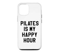 Carcasa para iPhone 12/12 Pro Pilates is My Happy Gym Hour Women Girls Do Pilates Sayings