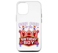 Carcasa para iPhone 12/12 Pro Pop Pop del cumpleaños para niño Ringmaster Circus Carnival