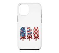 Carcasa para iPhone 12/12 Pro Popsicle Patriotic Stars Stripes USA