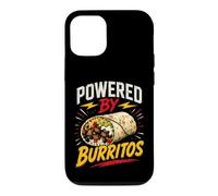 Carcasa para iPhone 12/12 Pro Powered by Burritos Funny Burrito Saying Humor Joke Gag
