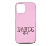 Carcasa para iPhone 12/12 Pro Práctica de Baile con Estampado de Leopardo para Madre de Bailarina