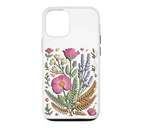 Carcasa para iPhone 12/12 Pro Pressed Wildflower Meadow Florist Botanical Art