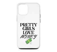 Carcasa para iPhone 12/12 Pro Pretty Girls Love Money - Diseño Divertido para Mujer, Cita de Moda
