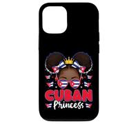 Carcasa para iPhone 12/12 Pro Princesa Cubana Chica Bandera Cuba Orgullosas Mujeres Cubanas