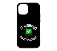 Carcasa para iPhone 12/12 Pro Programmer It Worked On My Machine Coding Joke