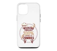 Carcasa para iPhone 12/12 Pro Pronóstico del Fin de Semana 100 por ciento de probabilidad de Zombis