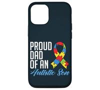 Carcasa para iPhone 12/12 Pro Proud Dad of An Autistic Son - Autism Awareness Padre Hijo