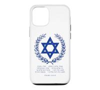 Carcasa para iPhone 12/12 Pro Psalms 122:6-9 Star of David Israel Bible Verse Hebrew