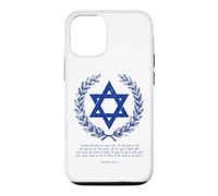 Carcasa para iPhone 12/12 Pro Psalms 122:6-9 Star of David Israel Bible Verse Hindi