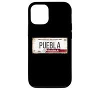 Carcasa para iPhone 12/12 Pro Puebla Mexico License Plate Mexican Travel Vacation Beach