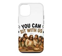 Carcasa para iPhone 12/12 Pro Puedes sentarte con Jesús y los Doce apóstoles Comfort Color
