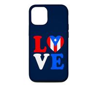 Carcasa para iPhone 12/12 Pro Puerto Rico Amor corazón Boricua Orgullo Mes de la Herencia hispana