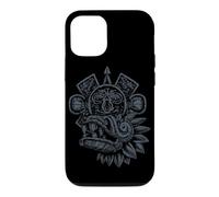 Carcasa para iPhone 12/12 Pro Quetzalcóatl Dios Azteca Serpiente Dragón Inca Civilización Maya